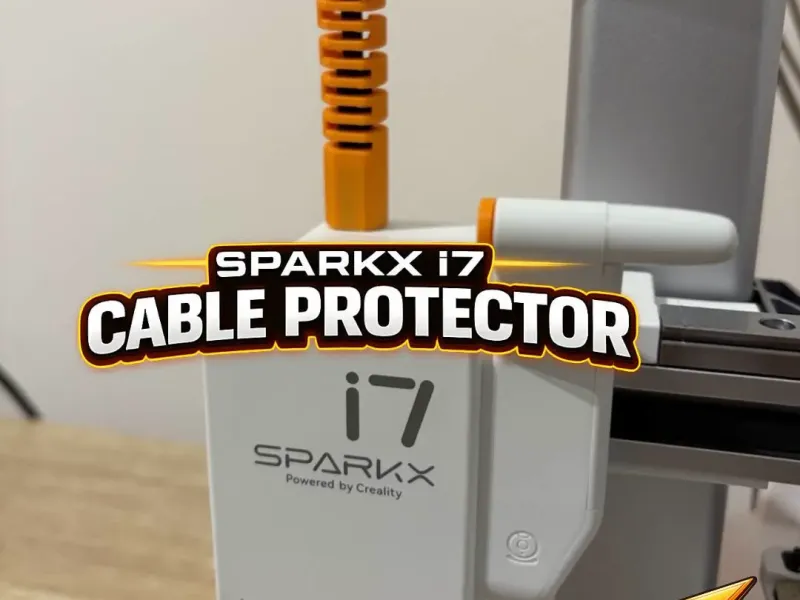 SPARKX i7 Cable Spring Protector (Camera Side)