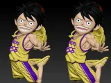 NBA - WCF Luffy Straw Hat Basketball - ONE PIECE - 3d print-0