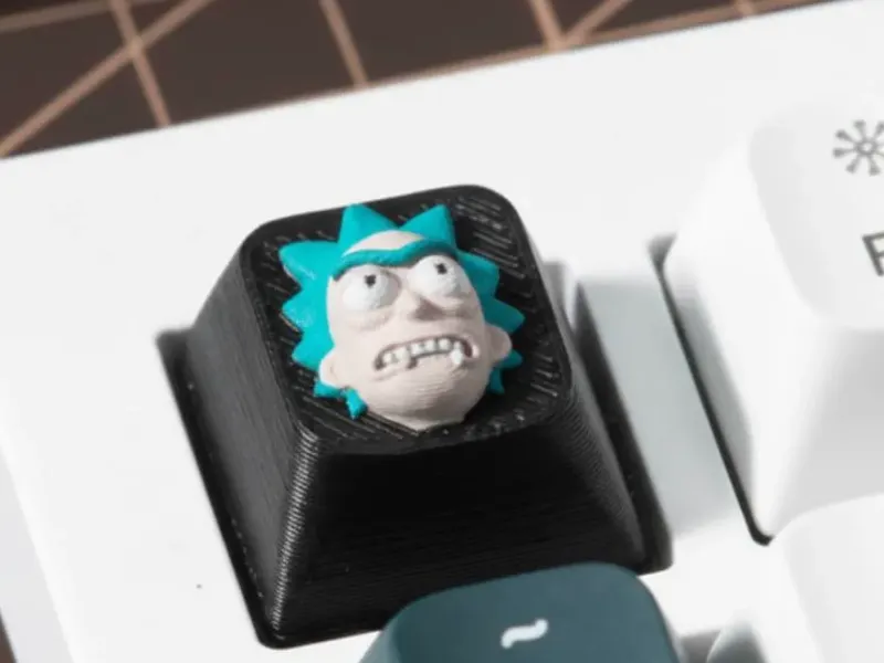 Rick - Rick and Morty keycap