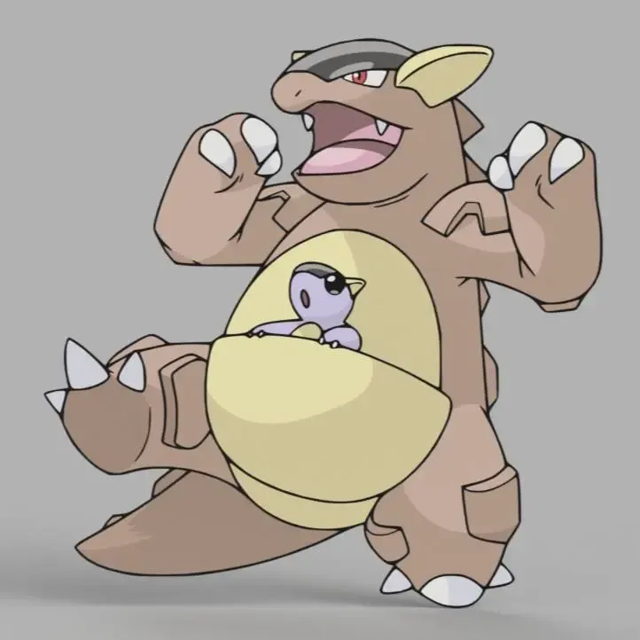 Kangaskhan Wall Art