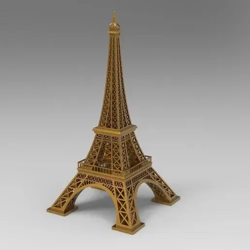 Eiffel Tower - 3D Model

