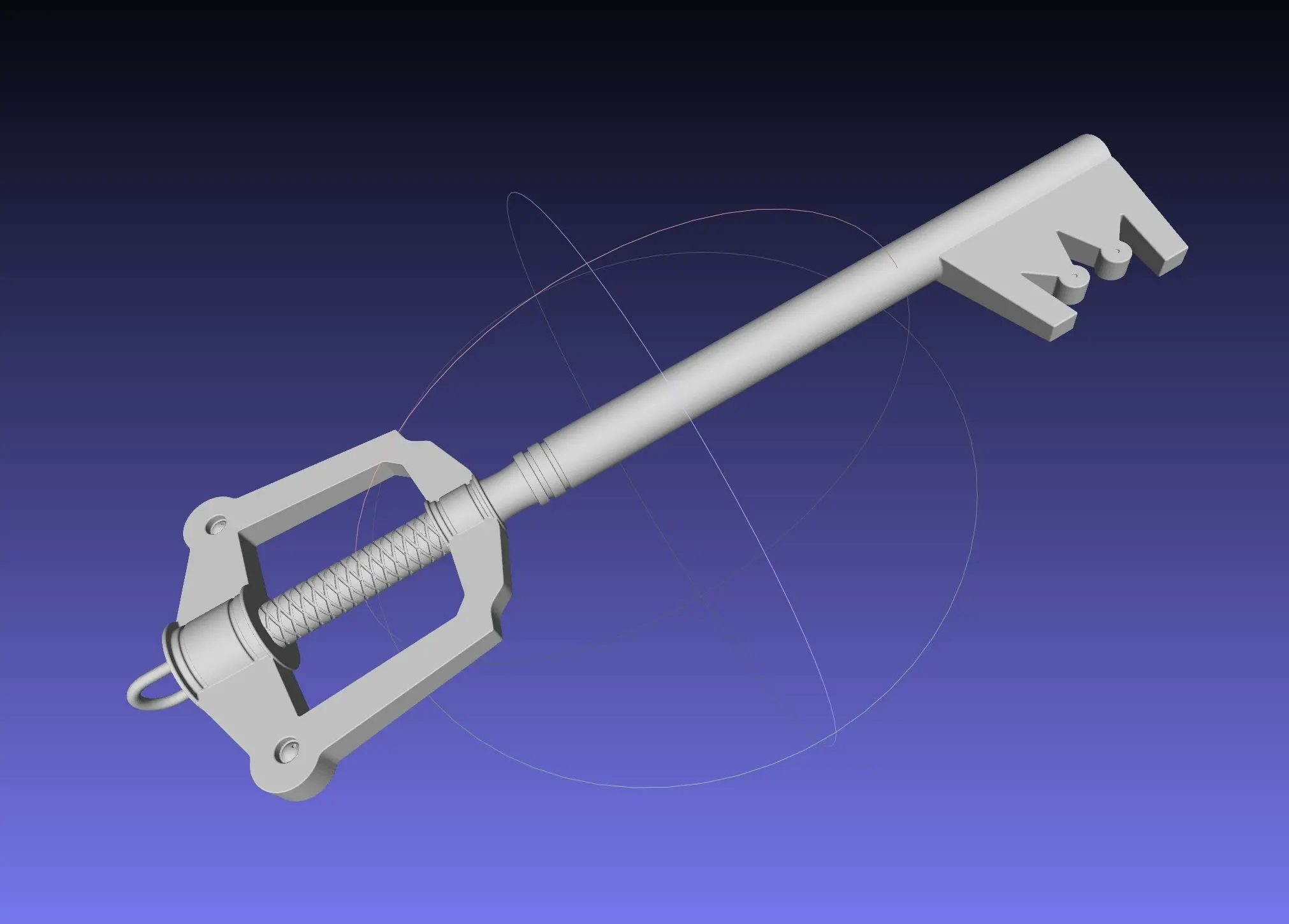 Kingdom Hearts Keyblade Printable Assembly