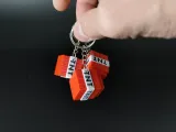 MINECRAFT TNT KEYCHAIN-3