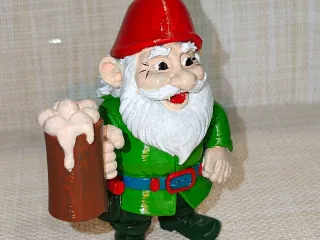 Dwarf with a beer - Krasnal z piwem