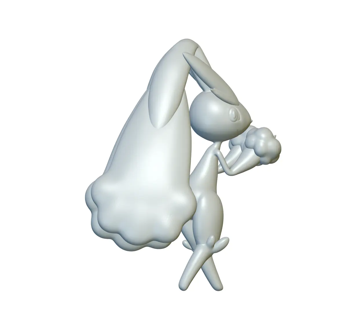 Pokemon Lopunny #428 - ¡Listo para imprimir en 3D!