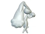 Pokemon Lopunny #428 - Ready for 3D Printing!-1