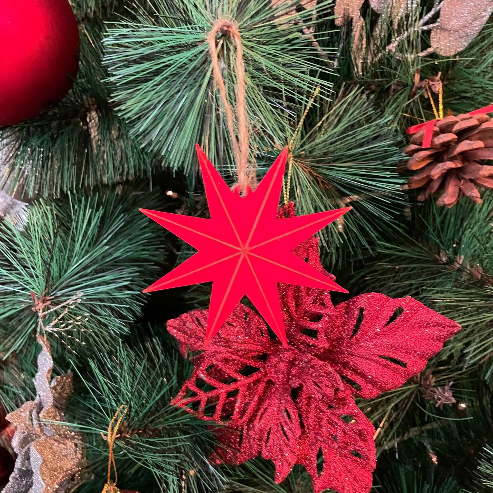 Adorno Estrella Navidad