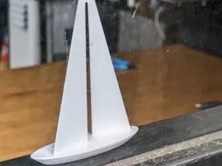 Sailboat Non-Floating