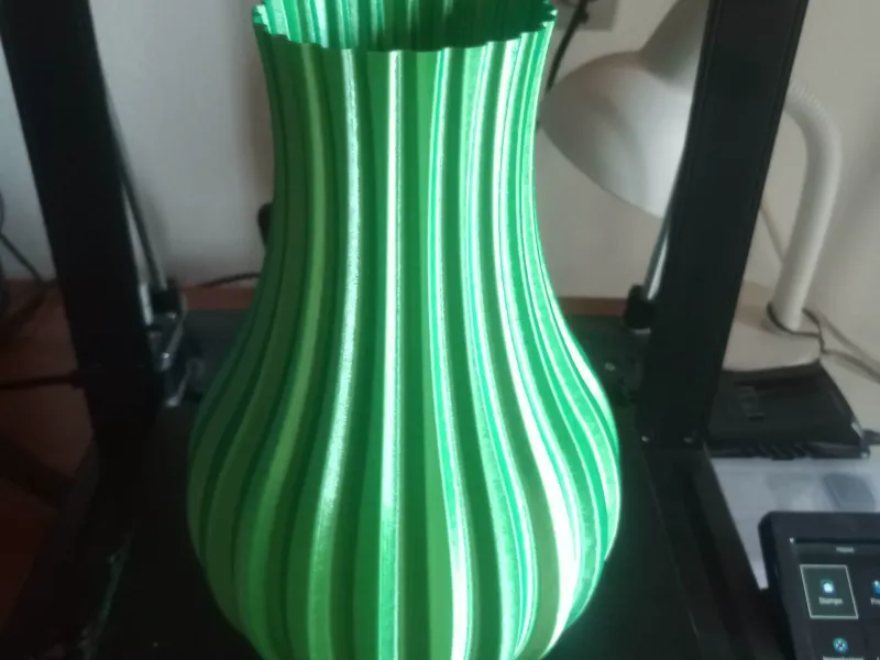 Striped Vase