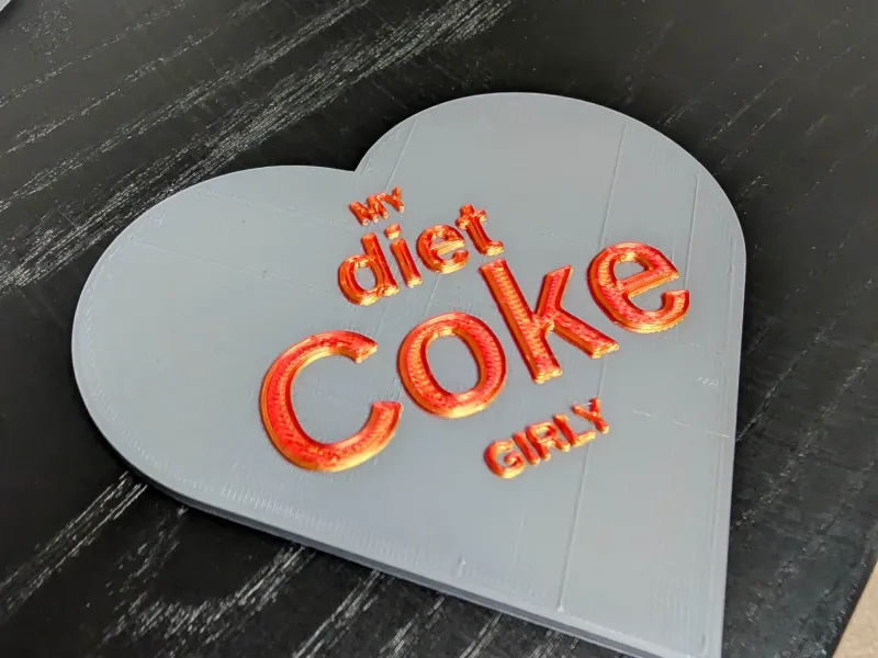 Posavasos Diet Coke Bebida Femenina