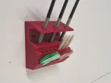 Wallmounted Darts holder-2