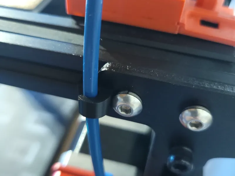 Holder for bowden tube