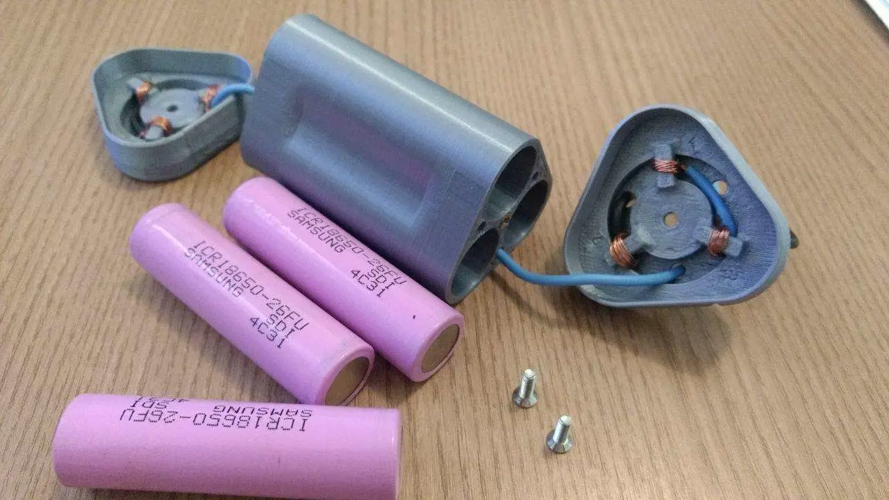 Pack Battery Holder for 18650