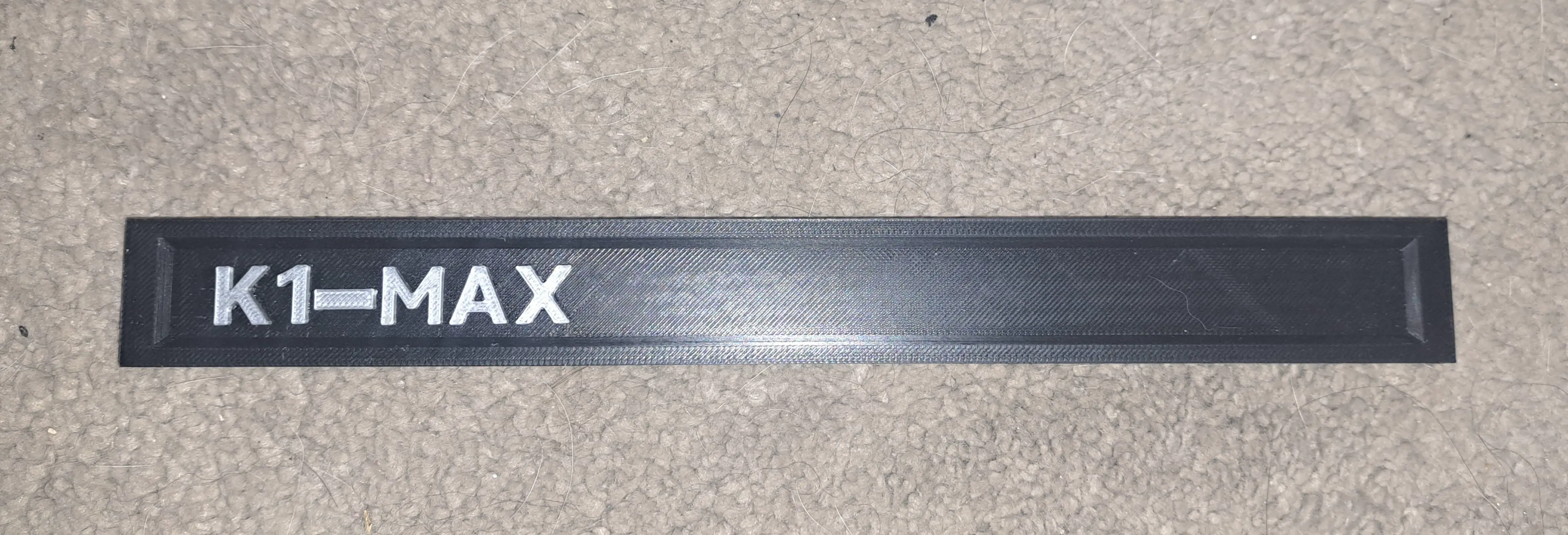 K1-MAX Cornice rialzamento vetro superiore 30 mm