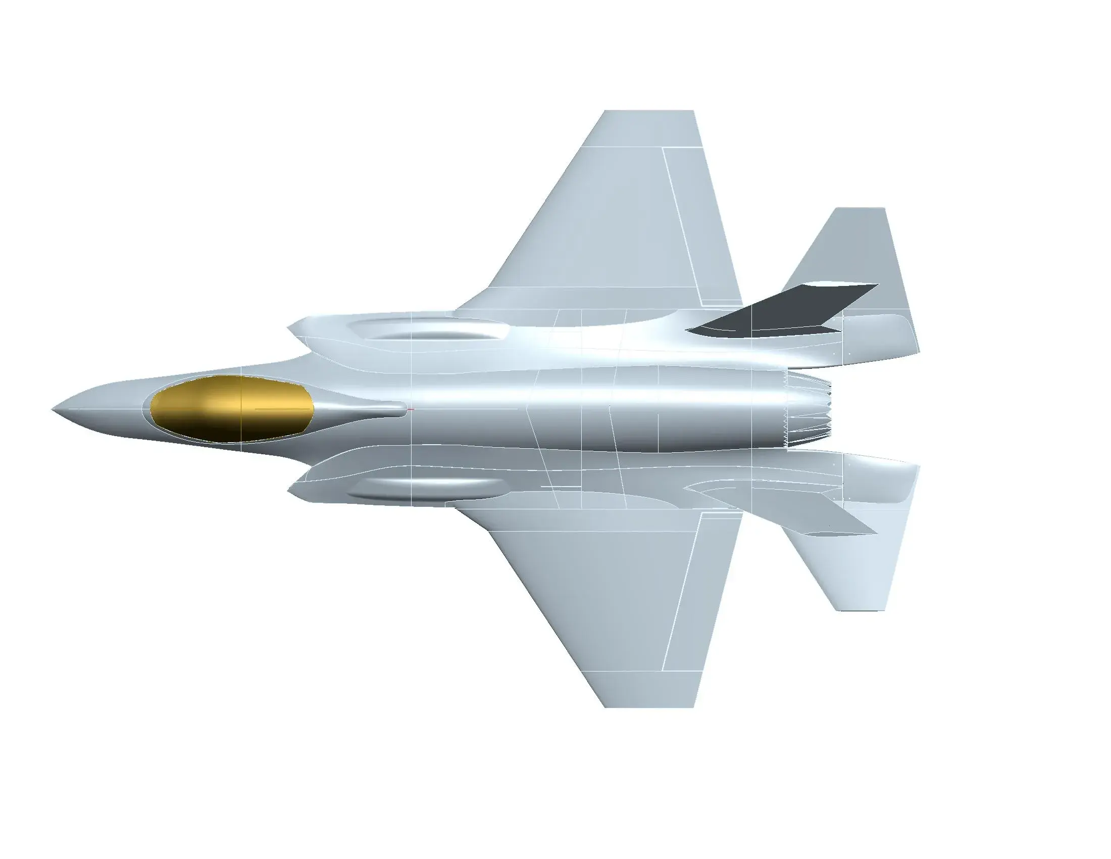 Lockeed Martin F-35A Lightning II 720mm EDF Flyable RC Jet