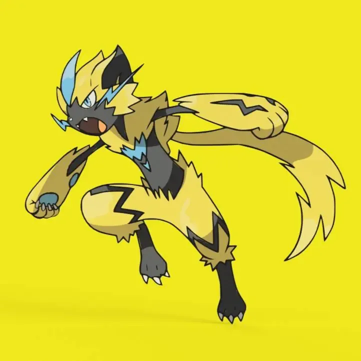 Zeraora Wall Art