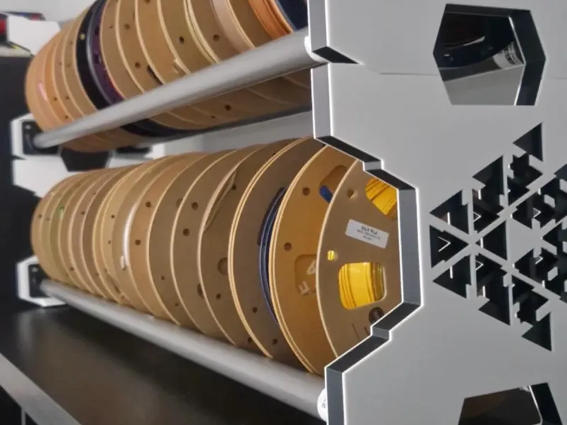 Modern Filament Spool Rack/Holder (Ikea Komplement)