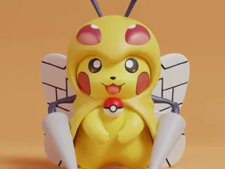 Pokemon - Pikachu Beedrill Cosplay