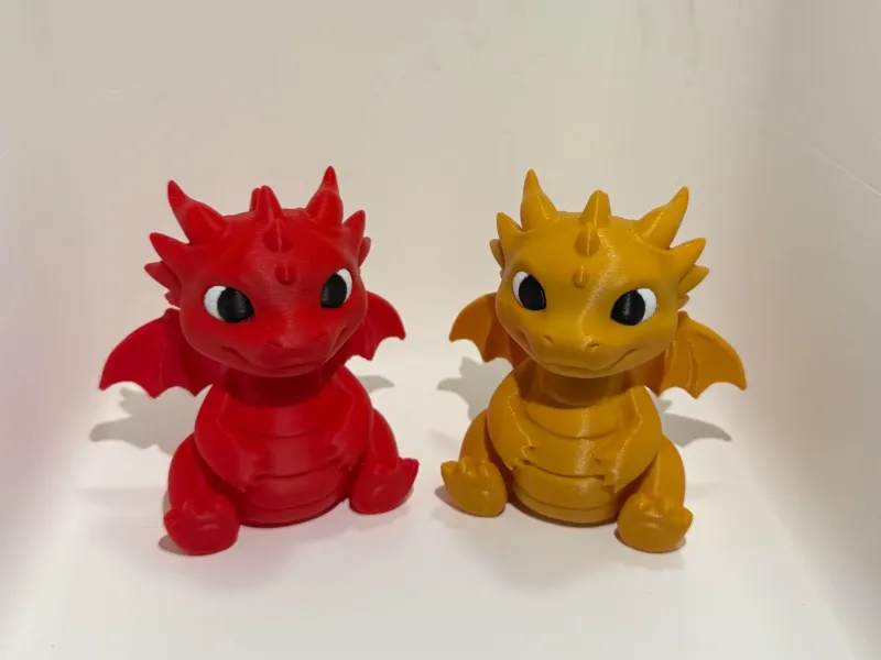 Amiguinhos Chibi de Dragão Fofo