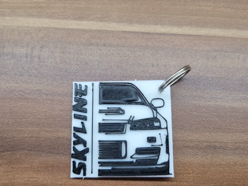 Schlüsselanhänger Nissan Skyline R34
