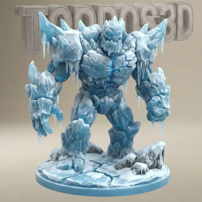 Gólem de Hielo: El Titán del Glaciar
