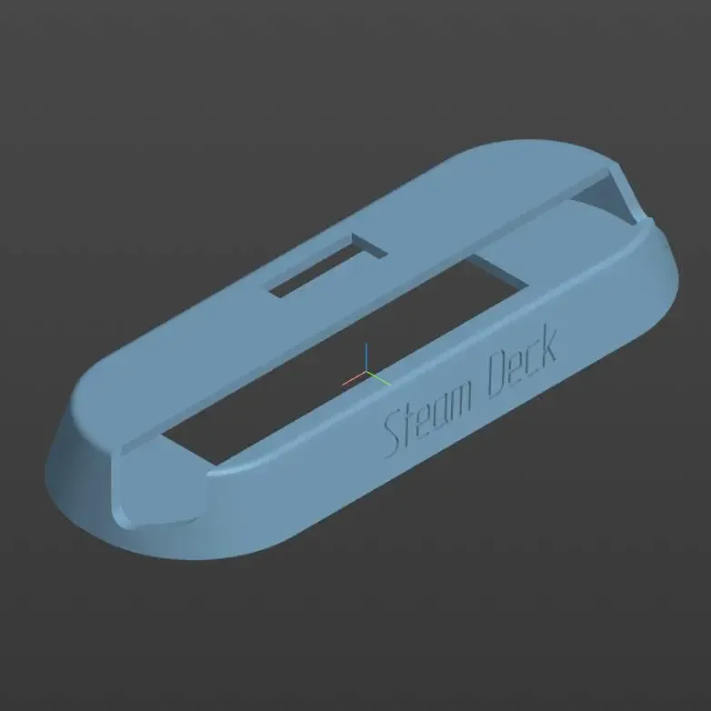 Steam Deck carrying case insert with stand.