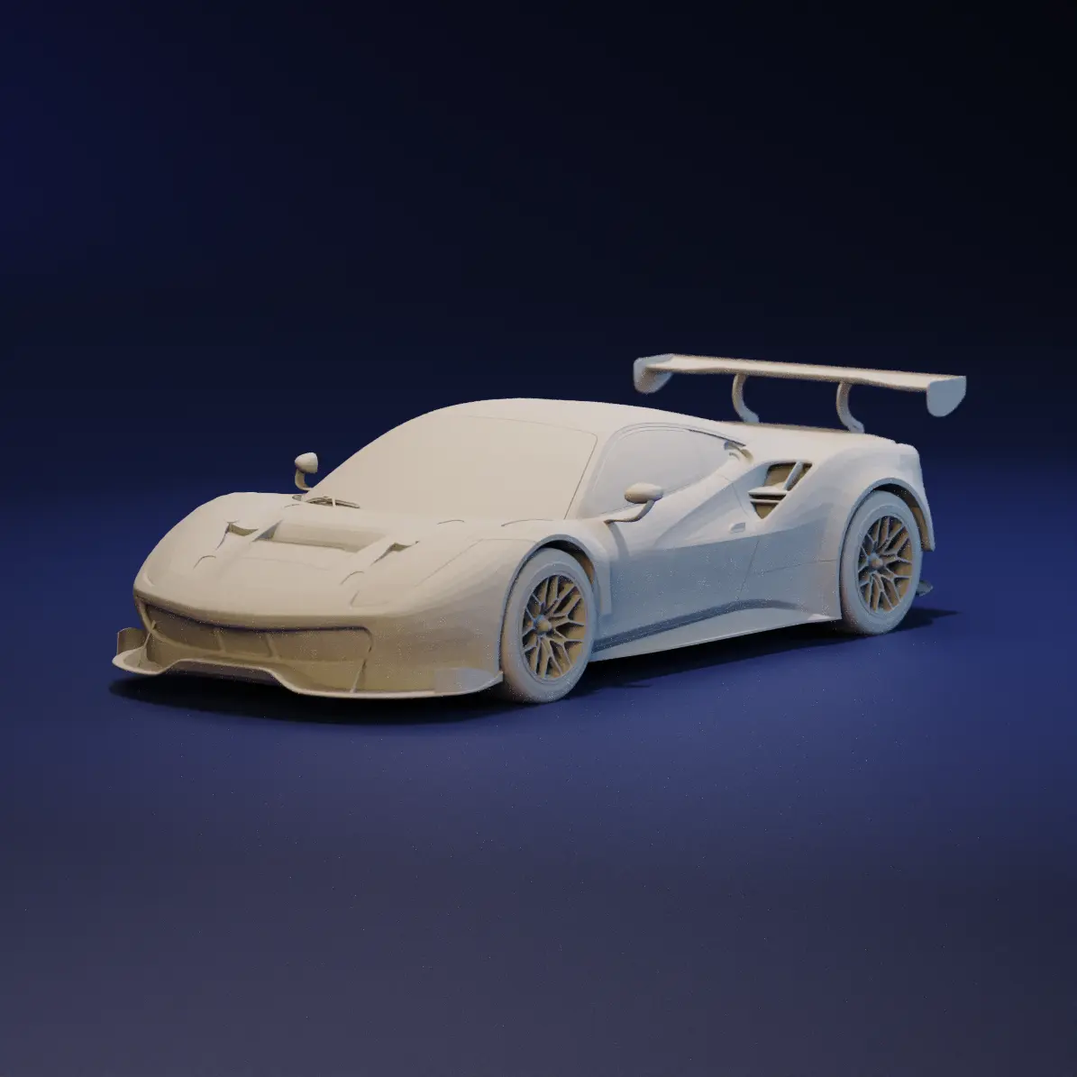 FERRARI 488 GT3 - 3D MODEL