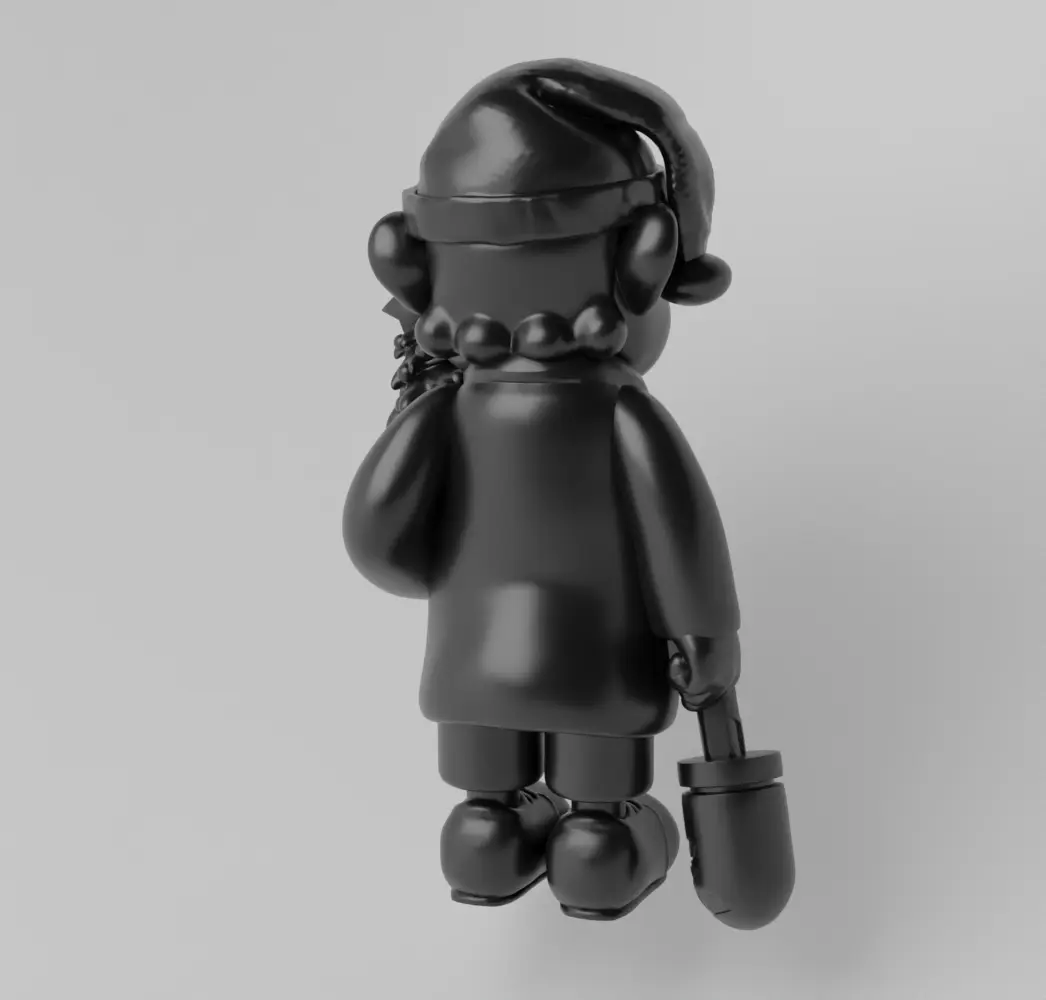 Super Leon Professional Christmas Deer Art Toy Fan Art