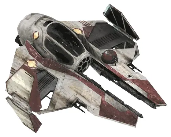 Star Wars Eta-2 Actis Class Interceptor Ligero Interceptor Jedi