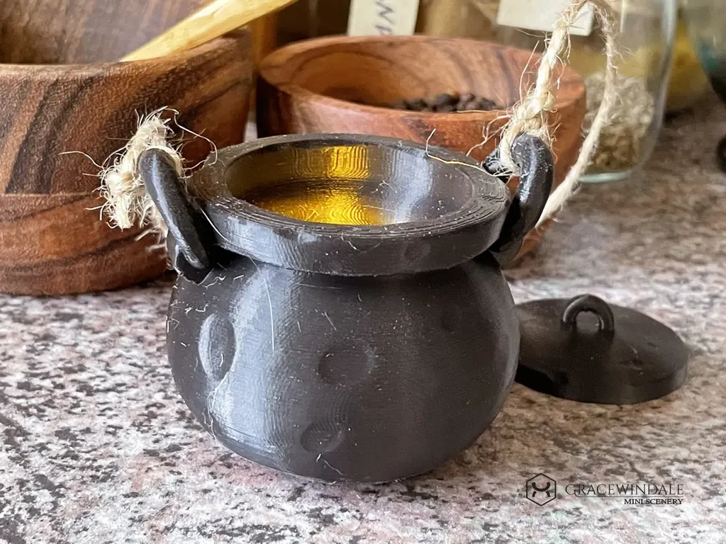 Cauldron Spice Jar