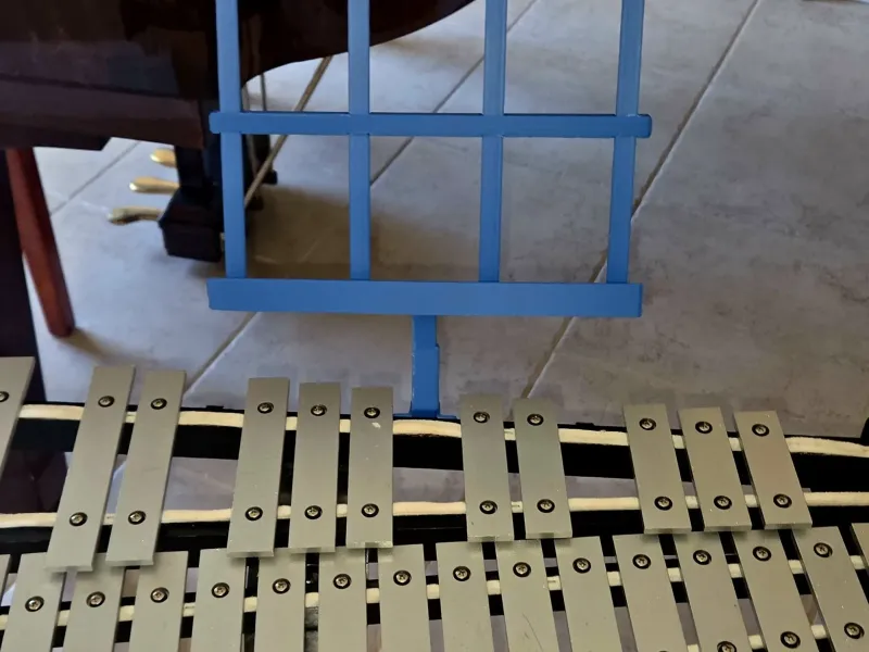 Simple Sheet Music Holder for Glockenspiel or other