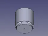 10 inch Planter w Base - PLA-PETG-ABS - Resizable-6