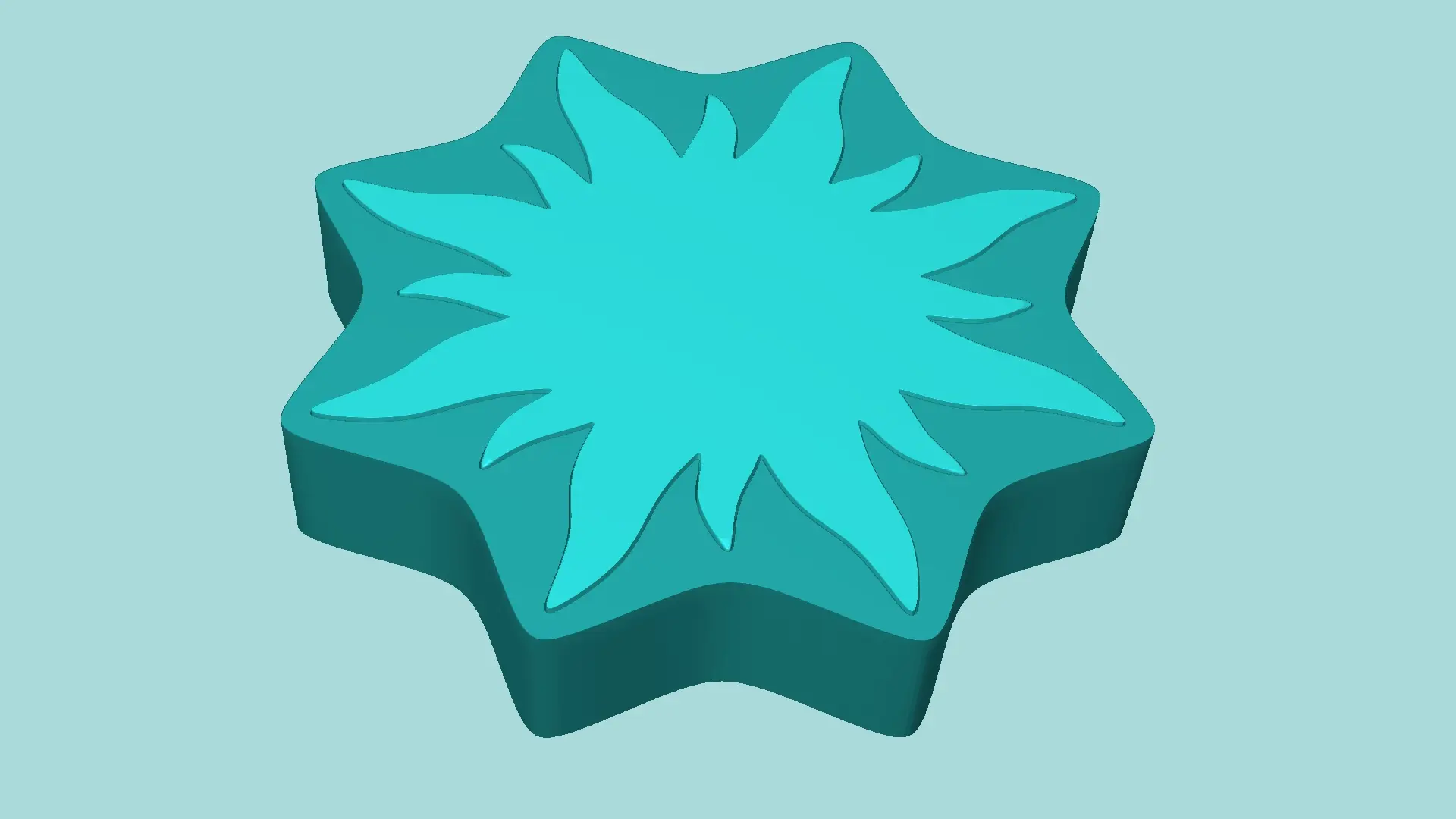 Sun Mold - Silicon Maker Template