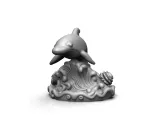 Dolphin sculpture-5