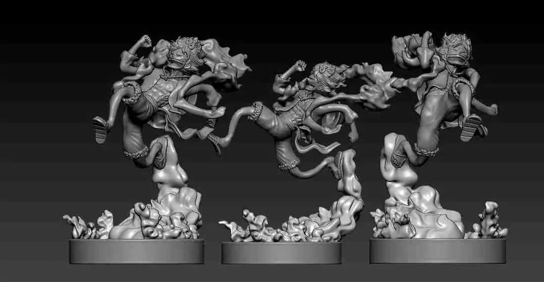 Luffy gear 5 - Nika - One piece - Impressão 3D