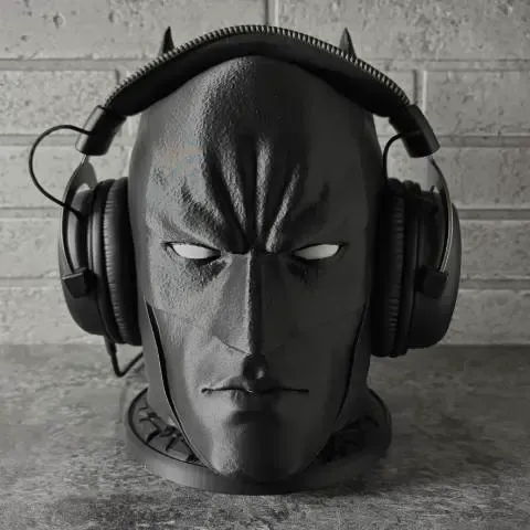 Batman Kopfhörerhalterung - Stilisierte Skulptur