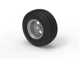 Front tractor wheel Version 5 Scale 1:25-3