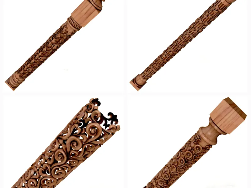 ² Baluster pillar 4 models Home decor