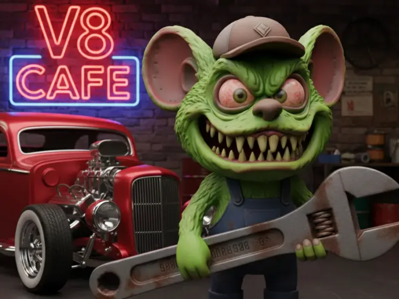 RATFINK - HOTROD AND RATROD.