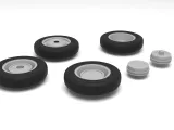 Wheels and drum brake from old pickap-1