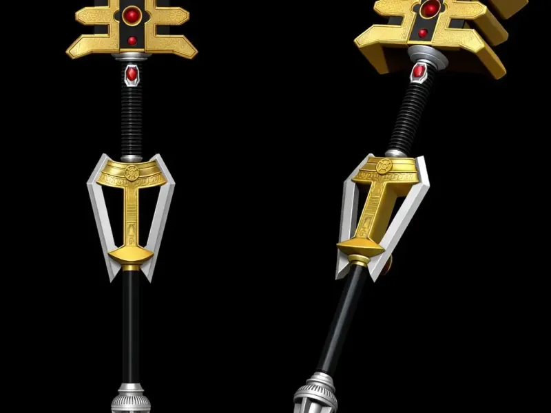 Bastón de Poder Dorado ZEO de Power Rangers