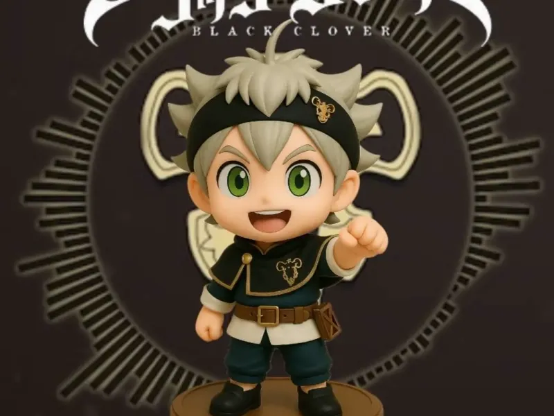Asta Black Clover Chibi