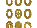 Industrial Gear Collection – Mechanical Cogwheel Set – CNC-6