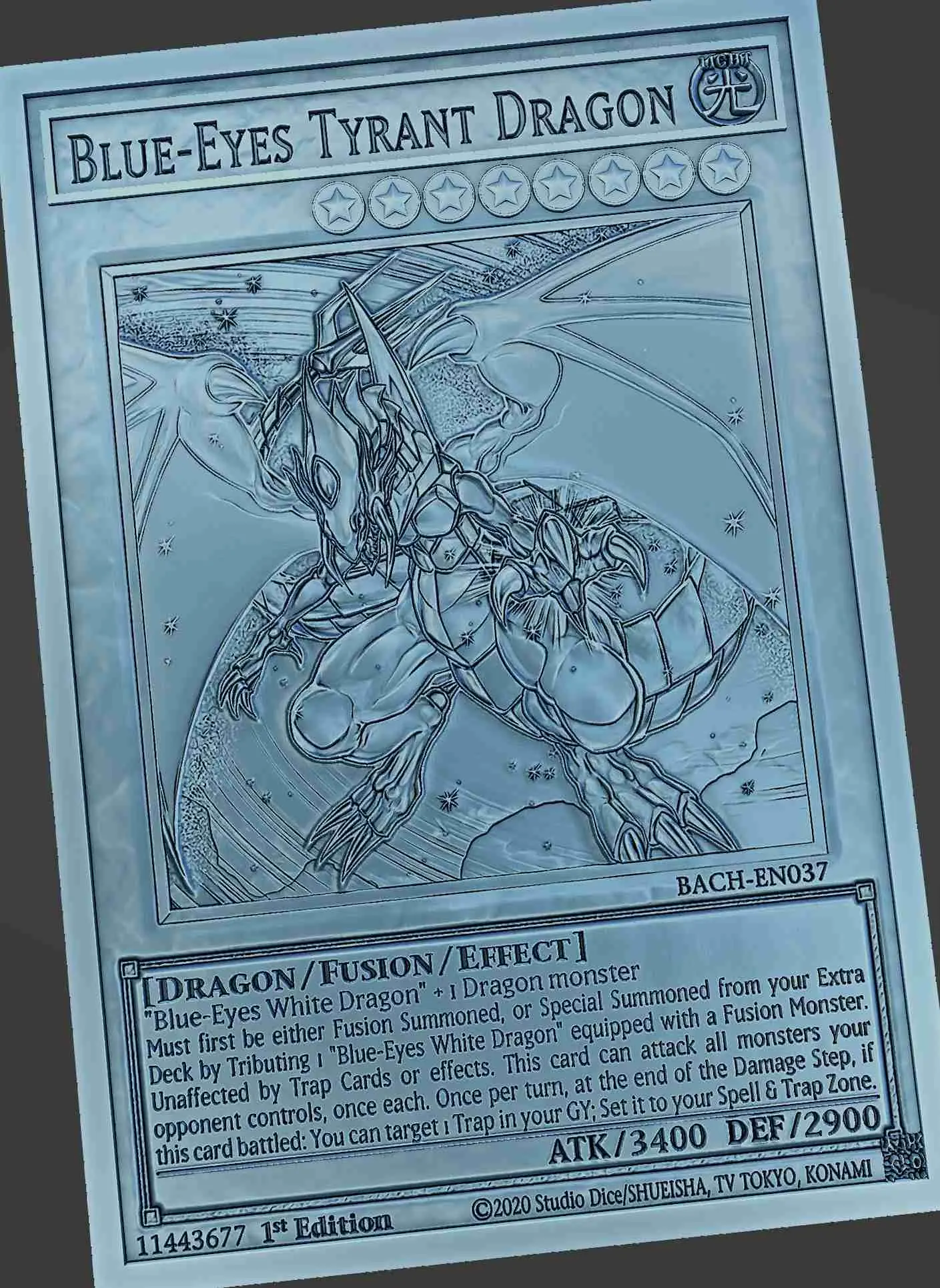 Drago Tiranno dagli Occhi Blu - yugioh