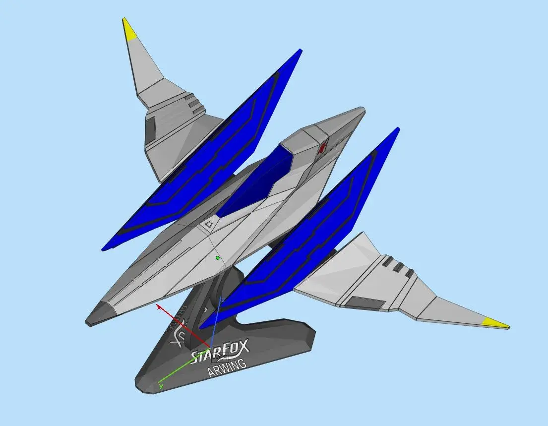 Star Fox spaceship