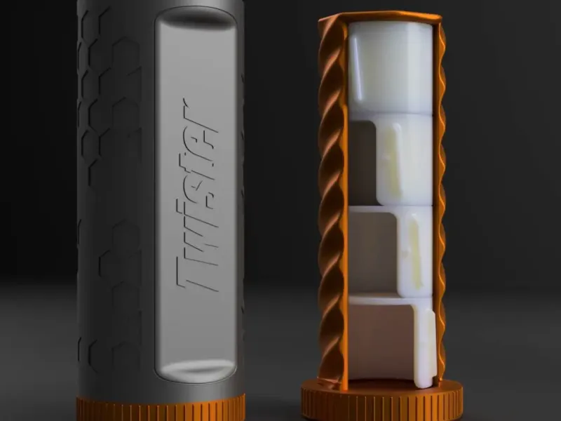 Twister Pill Box