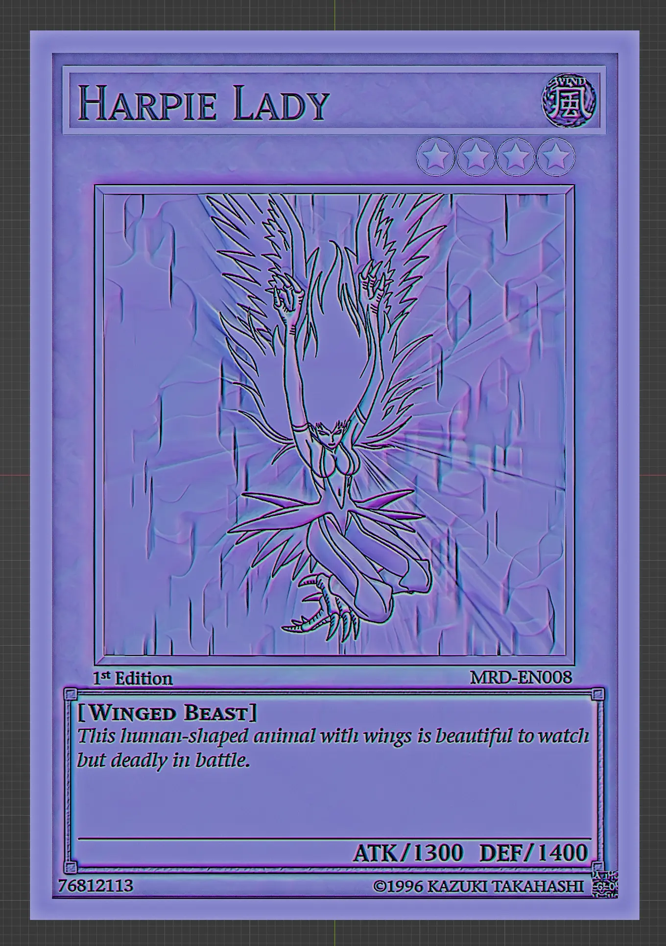 harpyien-Dame - Yugioh