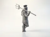 Ocean Gladiator Warrior Fantasy Figurine 3D Printable-2