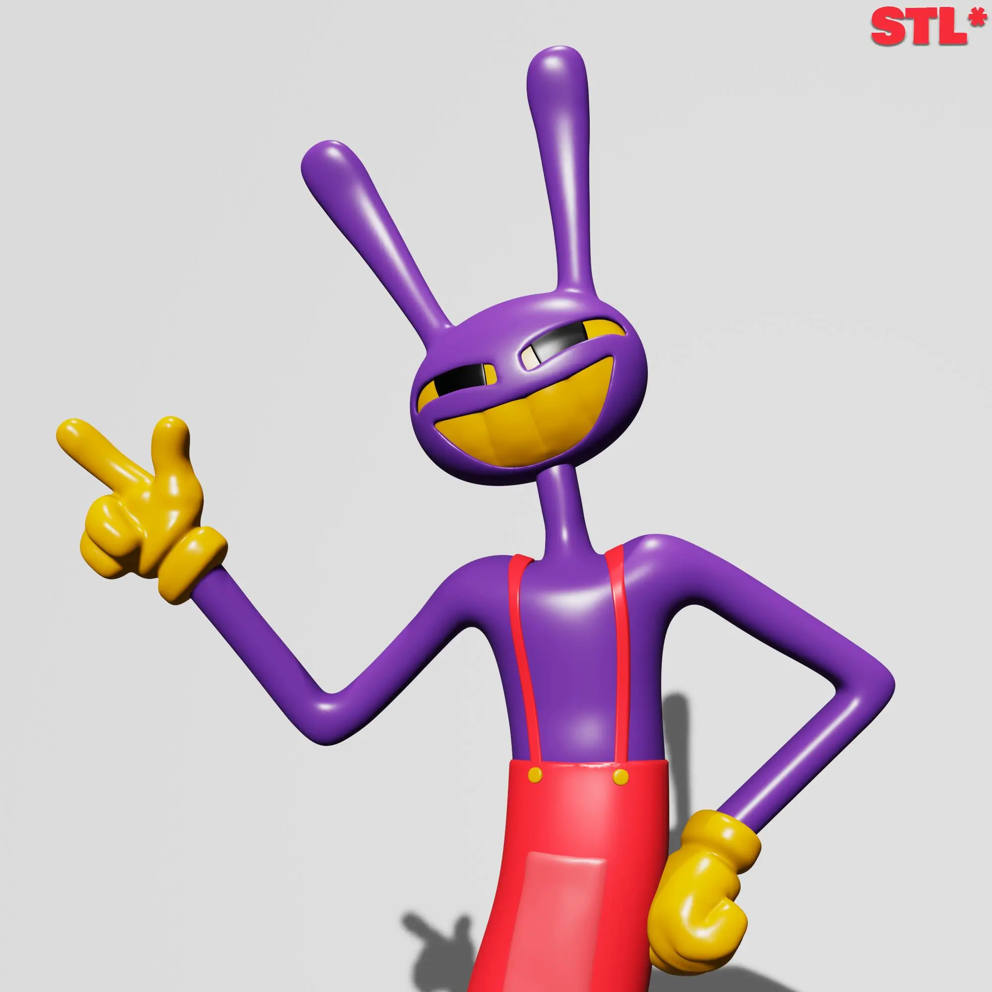 JAX - THE AMAZING DIGITAL CIRCUS | 3D MODEL STL | 3D models download |  Creality Cloud