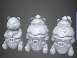 Mom 3 Cupcake Bears-1